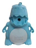 Apontador Manual Kaz Dinossauro Azul com Depósito e Manivela - Imagem 4