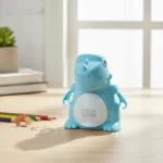 Apontador Manual Kaz Dinossauro Azul com Depósito e Manivela - Imagem 5