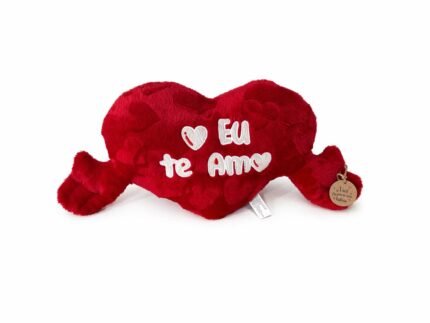 ALMOFADA PELUCIA CORACAO 30CM FE6848 - FIZZY