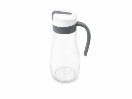 JARRA DE VIDRO PALADIO CINZA 900ML