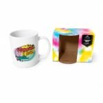 CANECA CERAMICA DIA DAS MAES 280ML FRASE MAMAE I LOVE YOU