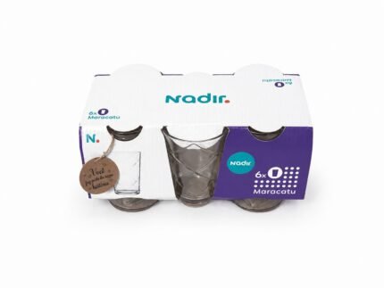 CONJUNTO COPOS NADIR 265ML MARACATU REF 2018 6PÇS