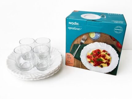 APARELHO DE JANTAR NADIR OPALINE PETALA 8PCS