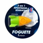 APONTADOR COLETOR C.BORRACHA FOGUETE KZ1930 KAZ AMAR/VERDE
