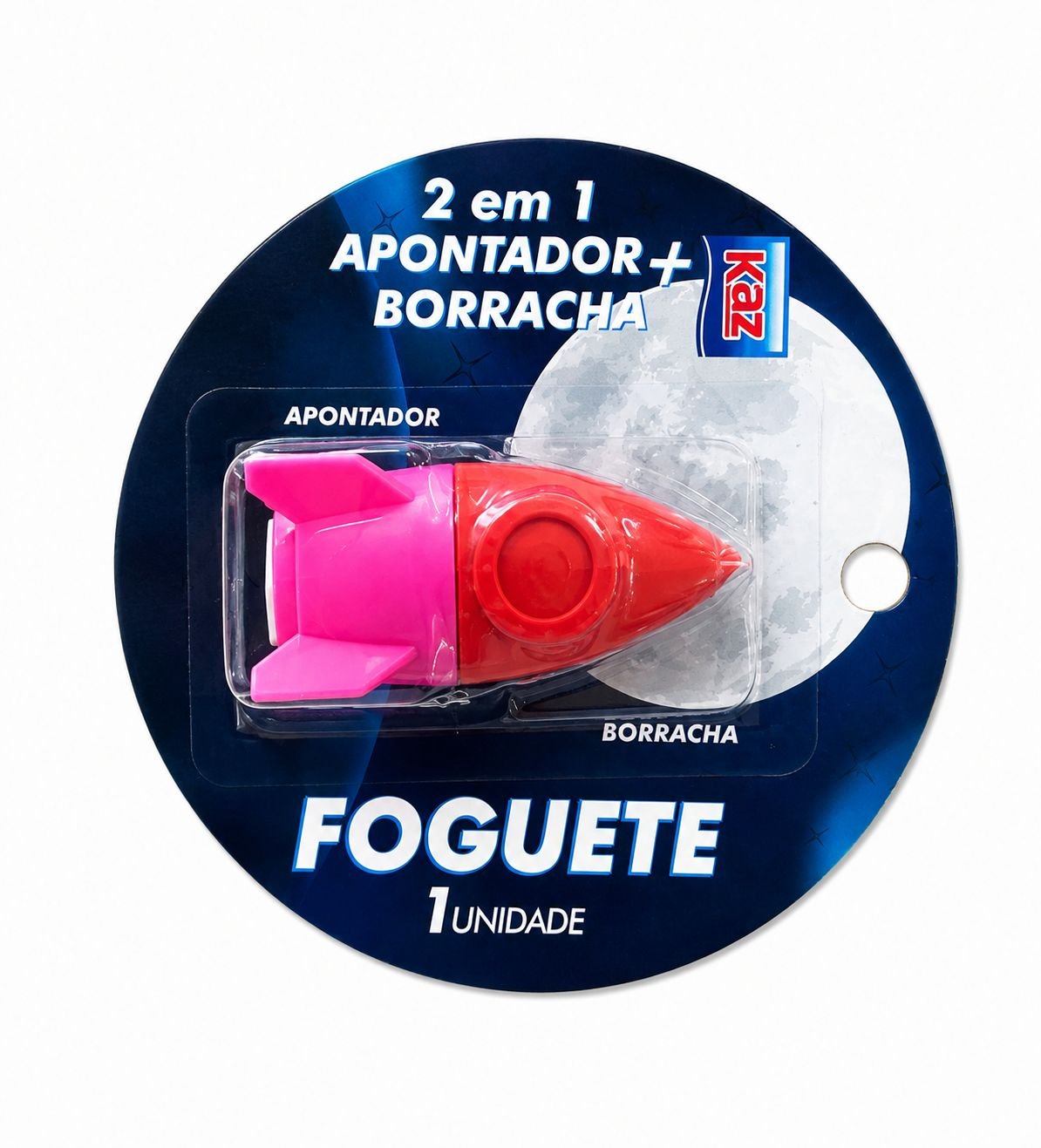 WhatsApp Image 2026-06-17 at 16.34.35 APONTADOR COLETOR C.BORRACHA FOGUETE KZ1930 KAZ VERM/ROSA - Imagem 1