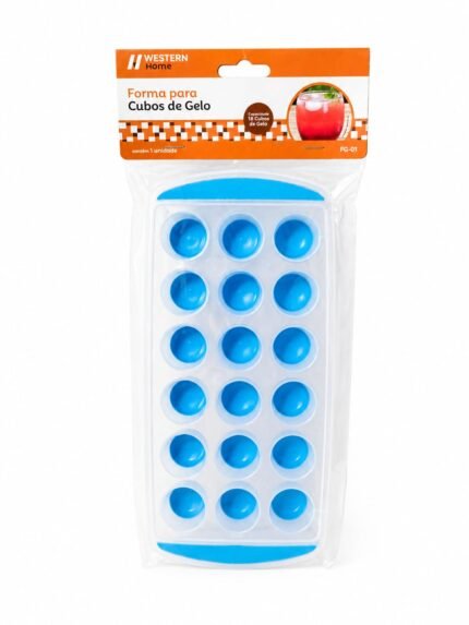 FORMA GELO RED 24,5CM 18 CUBOS GELO WESTERN