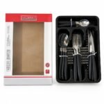 FAQUEIRO QUARTZO PT 25PCS HAUSKRAFT