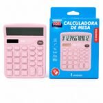 CALCULADORA DE MESA 12 DIG ROSA PASTEL KZ8837RS KAZ